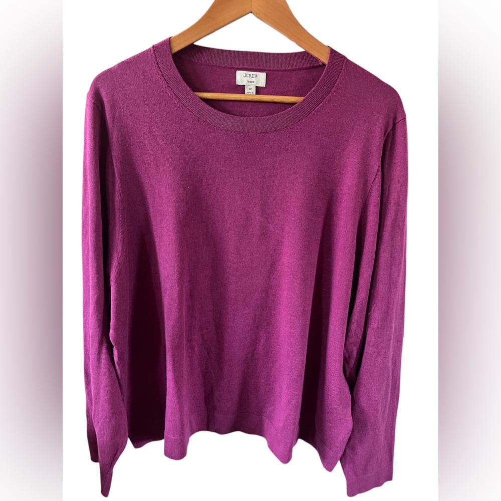 😎 J. Crew Teddie cotton sweater